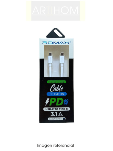 Cable de datos blanco TCD381 Romax