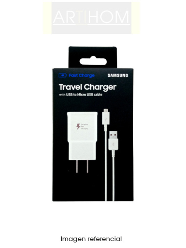 Cargador de celular blanco EP-TA20JWEUSTA Samsung